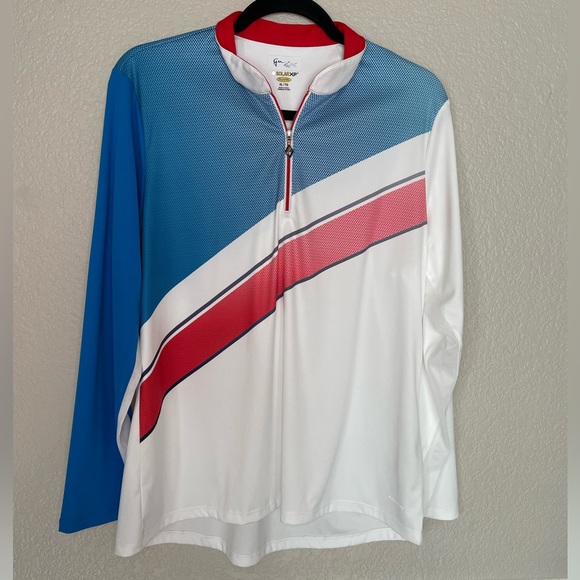 Greg Norman Solar XP Quarter Zip Shirt Jacket - Picture 1 of 3